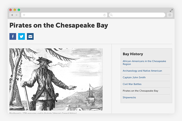 Chesapeake Bay Program content