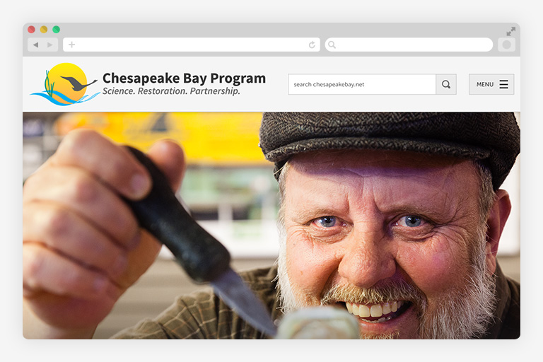 Chesapeake Bay Program desktop